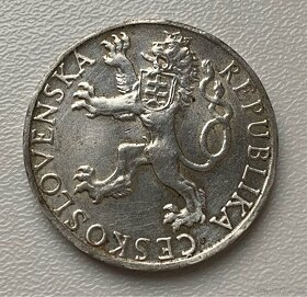 Stříbrná mince, vydaná r. 1948 - 2