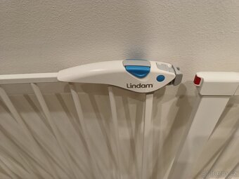 Lindam dětská zábrana / dvířka + rozšíření - 2