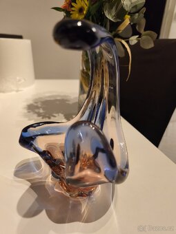 Miska NIAGARA, hutní sklo Fr.Zemek - 2