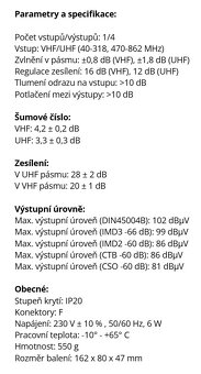 Alcad AI-400 - Anténní zesilovač - 2