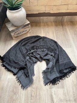 Philipp Plein velký šedý šátek, originál - 2