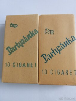 Sběratelské cigarety. - 2