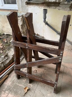 Stojan, koza, skládací na palivové dřevo - 2