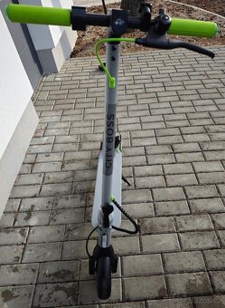 Elektrická koloběžka City Boss RS350 šedá - 7km - 2