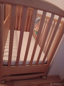 Postýlka a kolébka 2v1 - Scarlett - 2