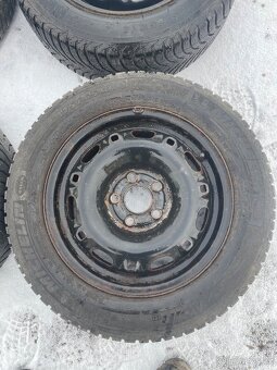 Plechové kola 5x100 r14 175/65/14 zimní - 2