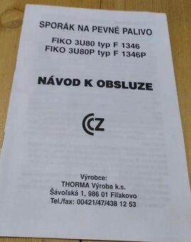 Sporak na pevne palivo - 2