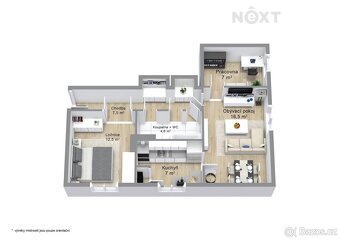 Prodej byt 3+1, 58㎡ - 2