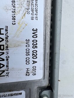 Rádio+jednotka MIB2 3v0919606+3V0035020A - 2