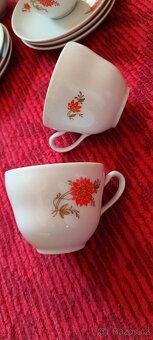 Retro kávová porcelánová souprava - 2