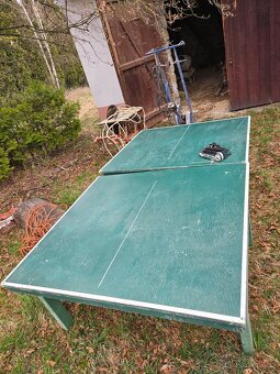Prodám zachovalý stůl na ping pong. - 2