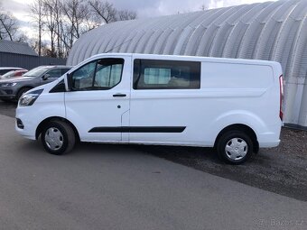 Ford tranzit custom 6míst L2H1 r.v 2019 96kw klimatizace - 2