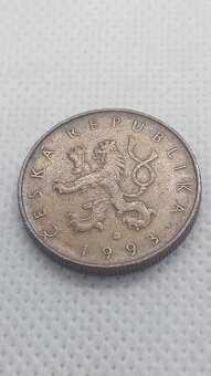 Prodam vzacnou 10 KORUNU 1993 RRRRR Male KC - 2
