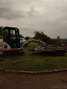 Mini bagr bobcat - 2