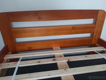 Postel z masivu borovice 120x200 - 2