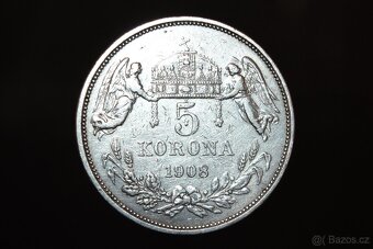 5 koruna 1908 KB - 2