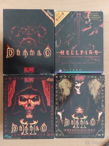 Diablo 1+datadisk / 2 + datadisk / Big Box / Rare - 2