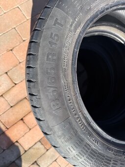 185/65/15 Continental letní pneumatiky 5mm vzorek - 2