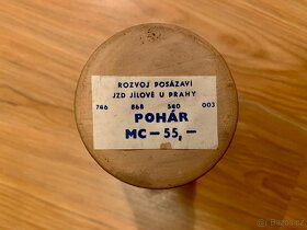 Keramický retro pohár Praha Československo - 2