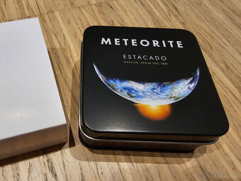 Stříbrná mince s meteoritem Estacado - 2