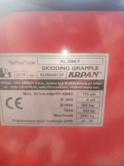 Prodám kleště na tahání dřeva - 2