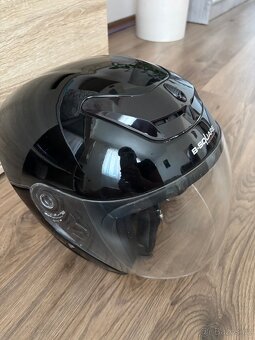Motocyklová helma B-Square (černá, s plexi) - 2