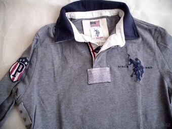 U.S.Polo Assn. pánske polo tričko  M - 2
