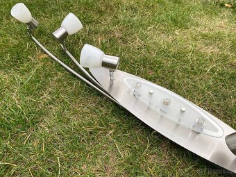 Stropní bodové světlo (LUSTR) se skleněným stínidlem - 2