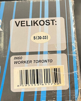 Brusle dětské na led,stavitelné,vel.30-33 - 2