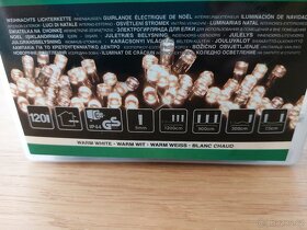 5x nový venkovní/vnitřní světelný řetěz 120 LED světel 12m t - 2