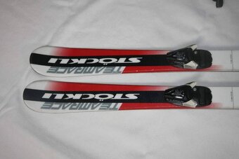 lyže stockli 110 cm , lyžaky nordica - 2