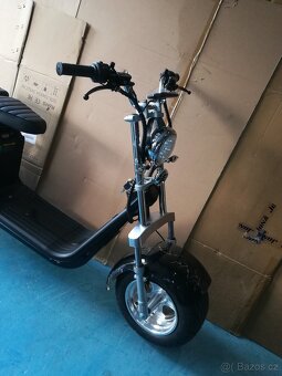 Elektrická kolobežka choper -skůtr 3000watů baterie 30ah - 2