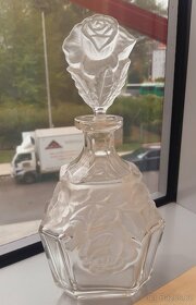 Starožitná skleněná karafa - 2