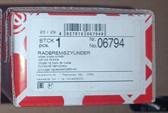 Brzdová prasátka Corsa C a jiné modely - 2