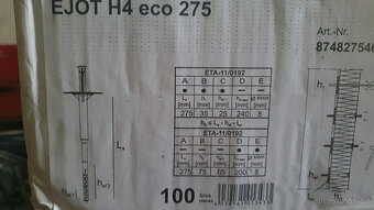 EJOT H4 eco délka 275mm - 2