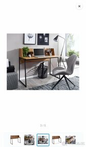 Designový psací stůl + židle - 2