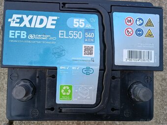 Baterie Exide 12V 55 Ah start stop - 2