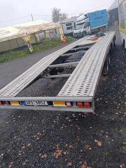 Prodám otočný přívěs za dva vozy, celková 3,5t. - 2
