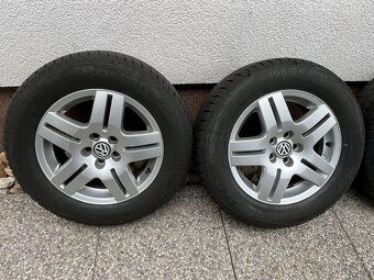 ALU originál VW 5x100, 15" + letní 195/65/R15 - 2