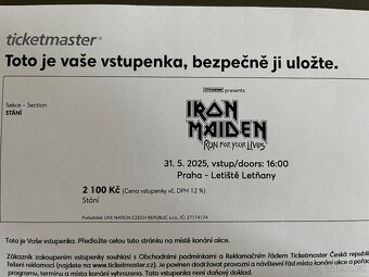 Iron Maiden - Run For Your Lives World Tour 2025 / 2026 - 2