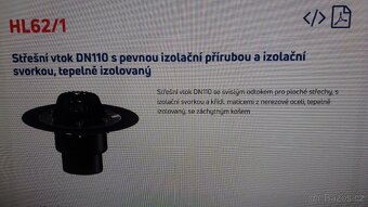 Střešní vtok - 2