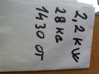 Motor patkovy 2.2kilovat - 2