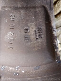 letní originální kola VW 205/55 R16, pneu Hankook - 2