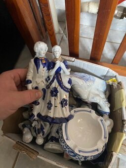 Porcelán, keramika, cibulák. - 2