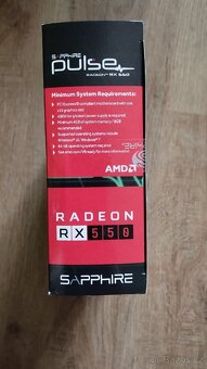 Grafická Karta AMD RX550 4GB - 2