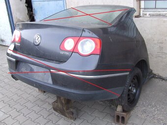 Prodám náhradní díly Passat B6 sedan 2008 - 2