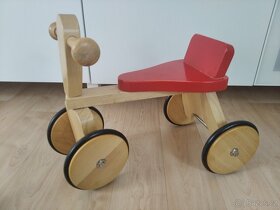Retro dřevěné odrážedlo - 2
