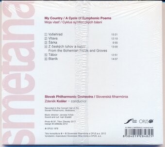 CD Bedřich Smetana – My Country / Zdeněk Košlér - 2