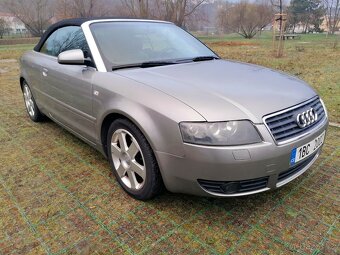 Audi A4 cabrio, 2002, 3.0 V6 benzín 162 kW, automat - 2