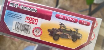 Model terénního auta MS-29- Commando 1:35 - 2
